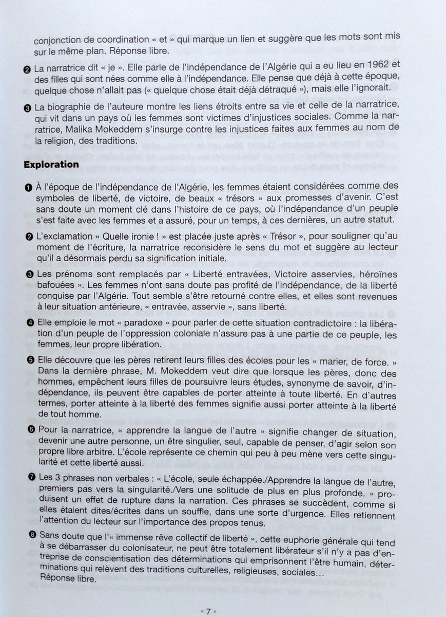 Litterature Progressive de la Francophonie Intermediaire B1-B2 Corriges (ответы)