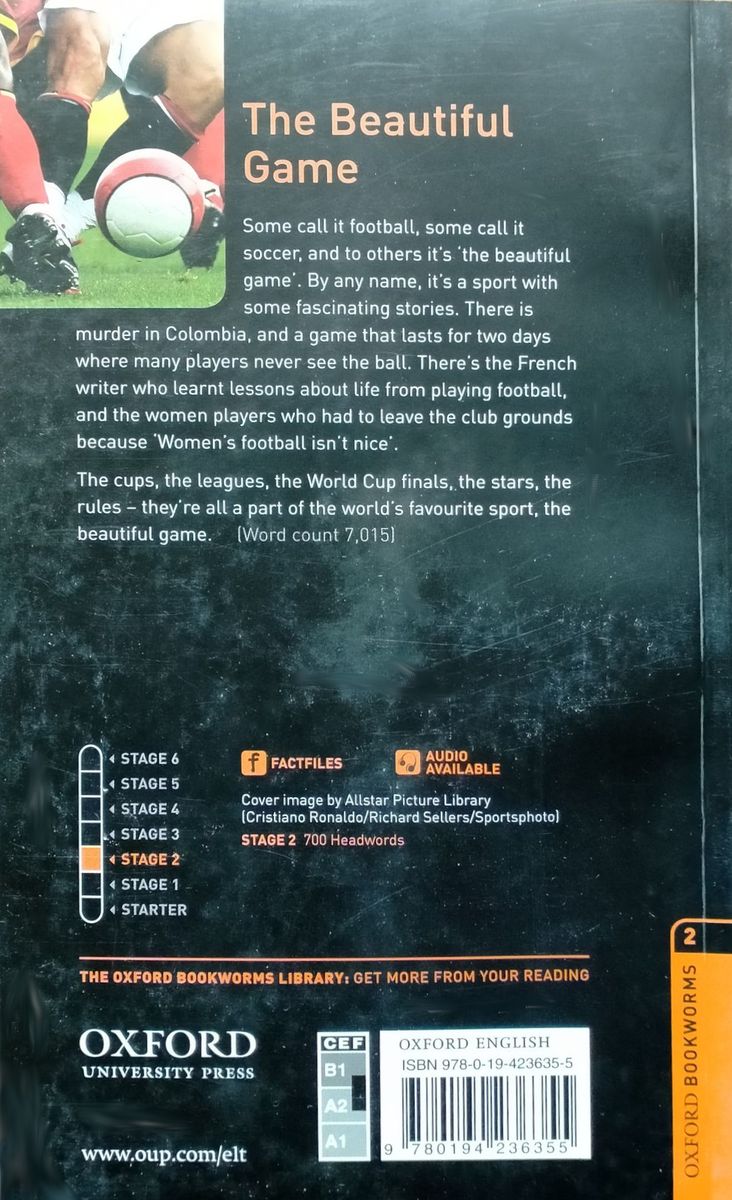 Oxford Bookworms Factfiles 2 Football The Beautiful Game with Audio Download (access card inside)