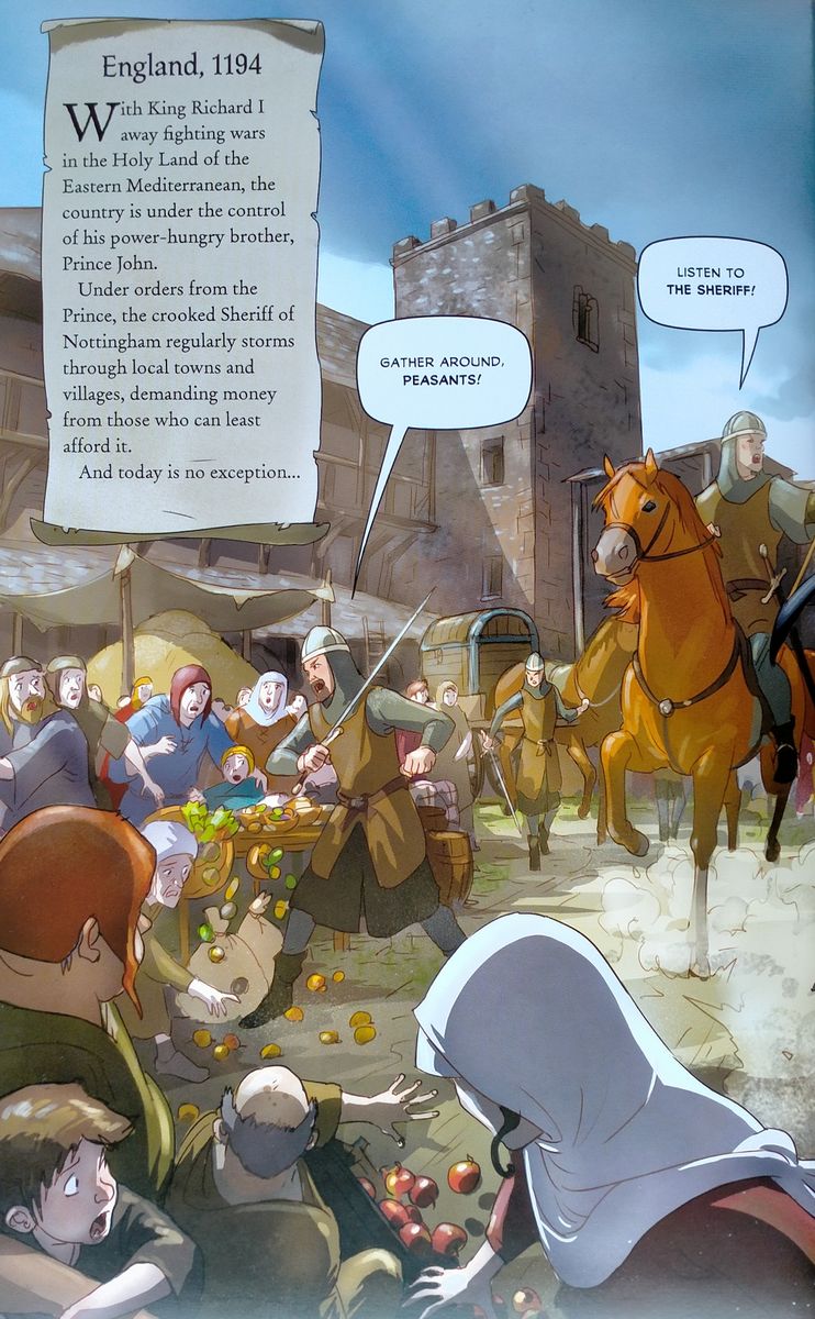 The Adventures of Robin Hood Graphic Novel
