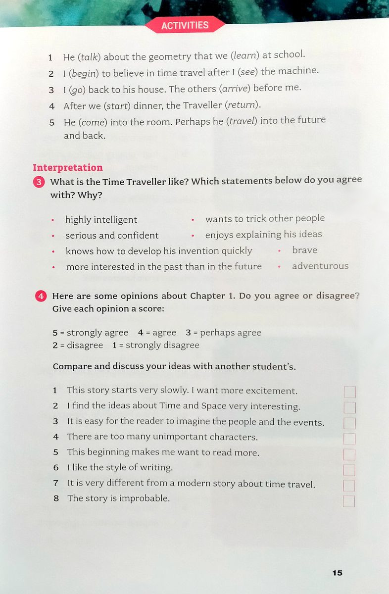 Reading and Training 3 The Time Machine with Audio