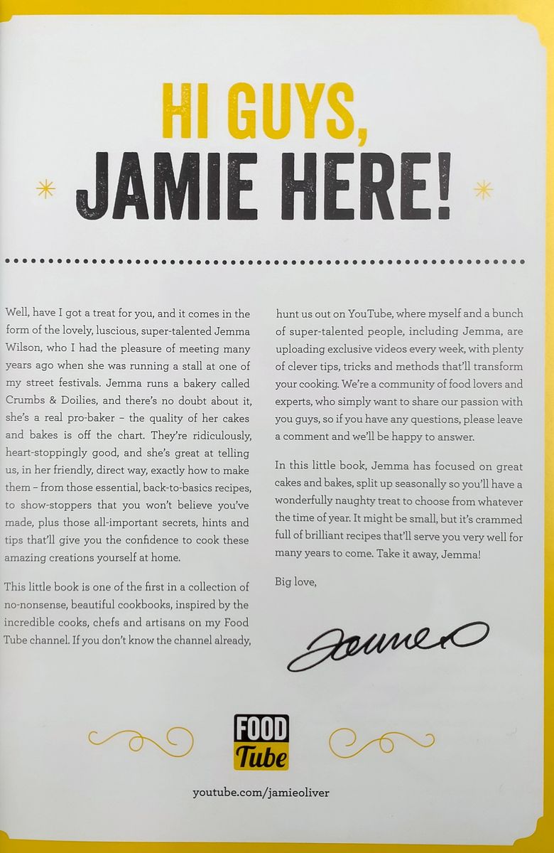 Jamie's Food Tube The Cake Book