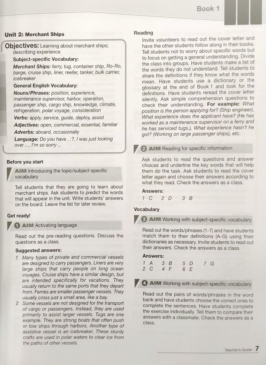 Career Paths Marine Engineering Teacher's Guide, Student's Book with Digibook and Online Audio