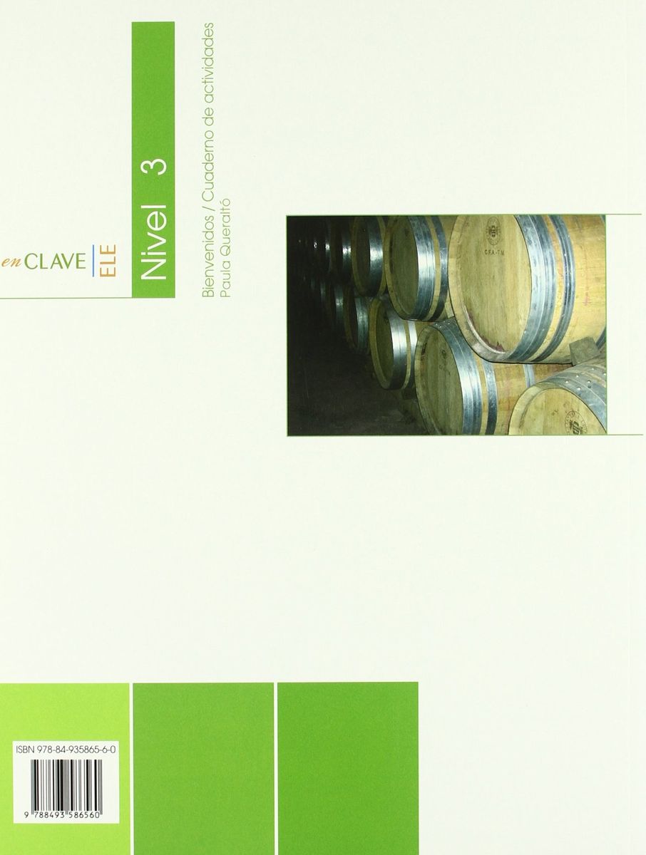 Bienvenidos 3 Cuaderno de ejercicios