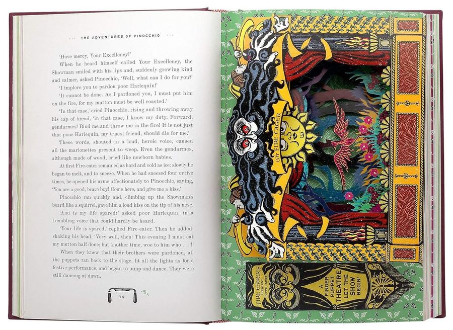The Adventures of Pinocchio Interactive MinaLima Edition