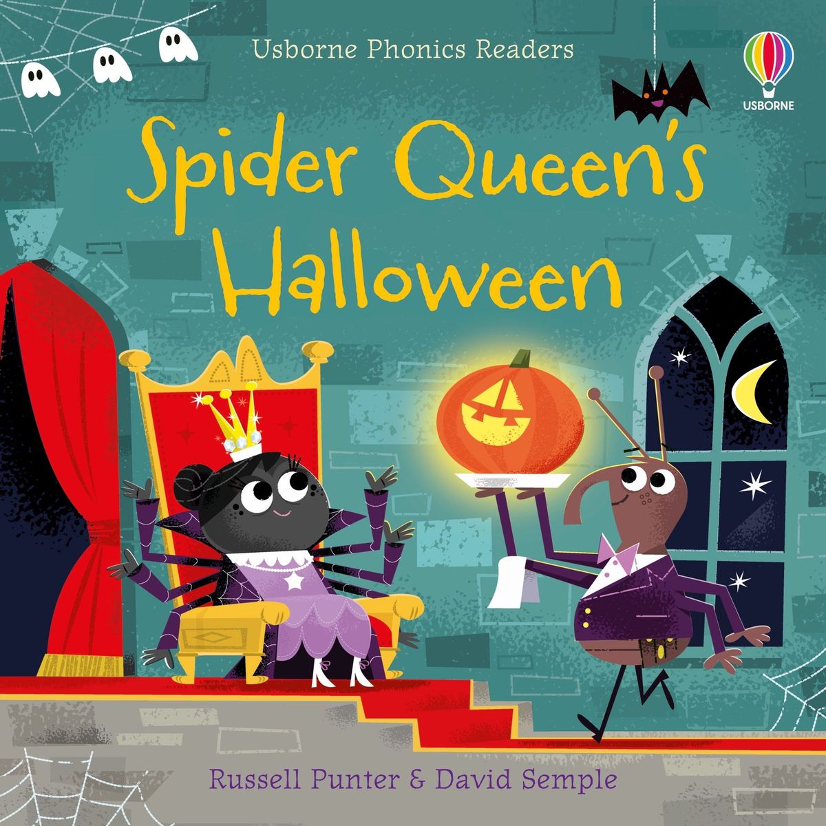 Usborne Phonics Readers Spider Queen's Halloween