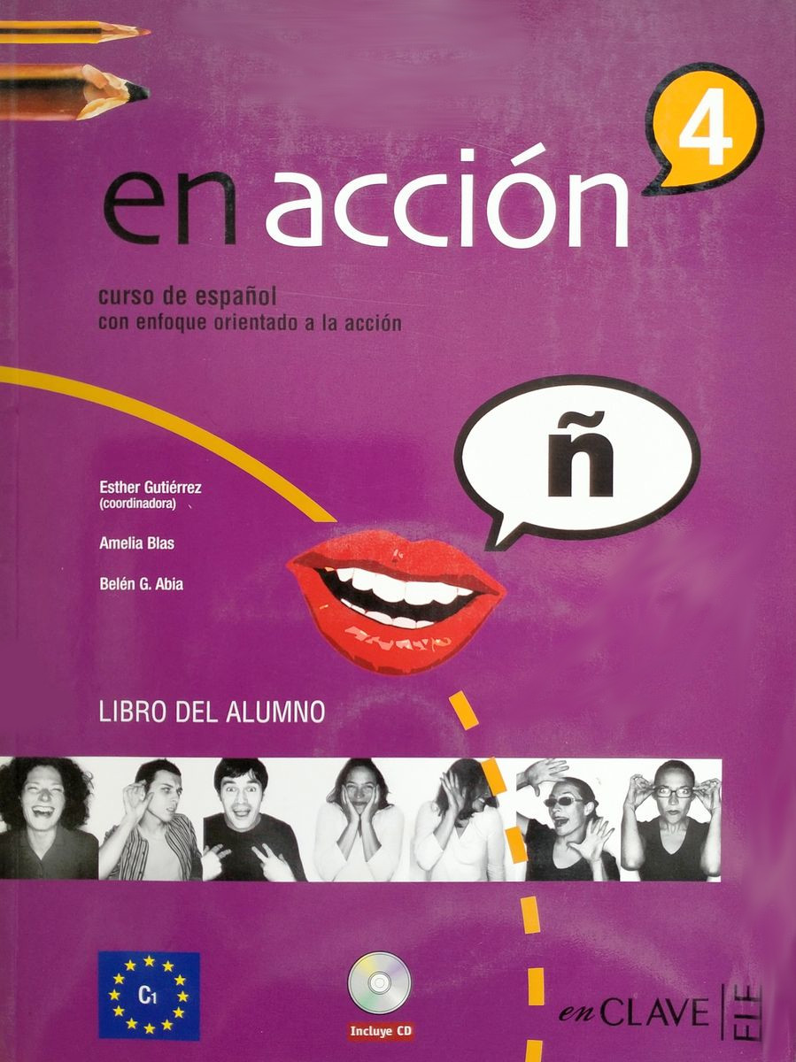 En Accion 4 C1 Libro del alumno + Audio CD