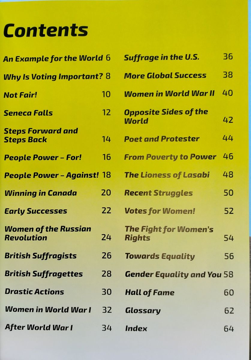 Winning the Vote for Women