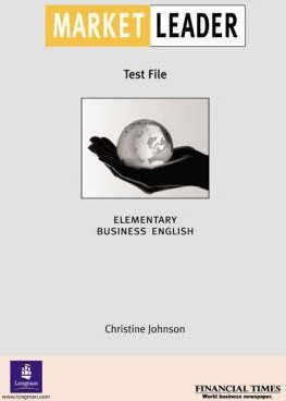 Market Leader Elementary Test File