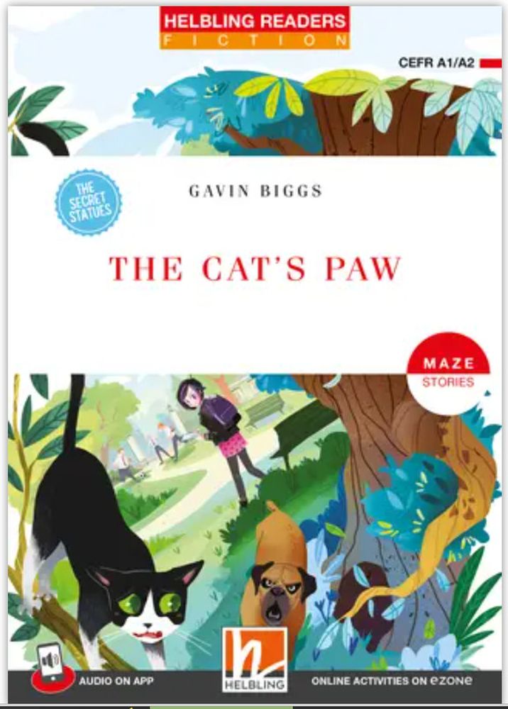 Helbling Readers 2 The Cat's Paw + app + ezone (Maze Stories)