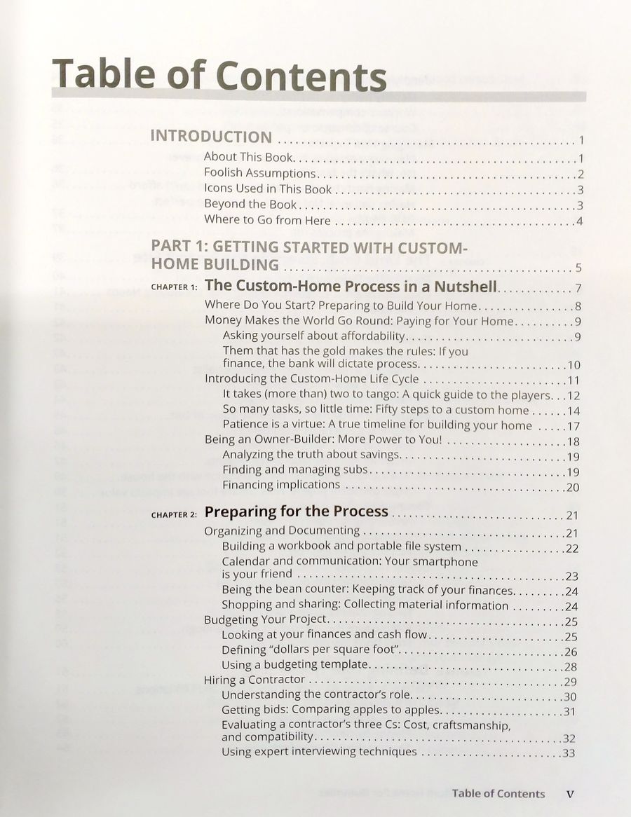 Building Your Custom Home For Dummies