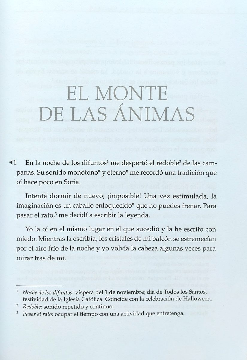 Literatura hispanica de Facil Lectura B1 Leyendas de Gustavo Adolfo Becquer + Audio
