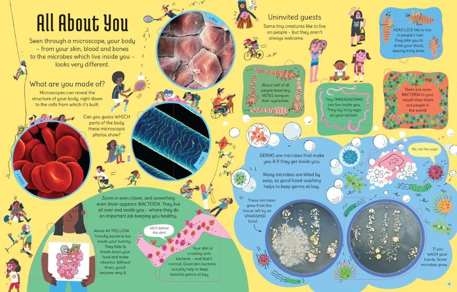 Usborne See Inside Microscopic World