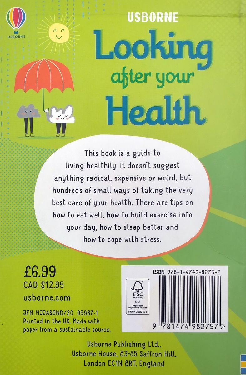 Usborne Looking After Your Health