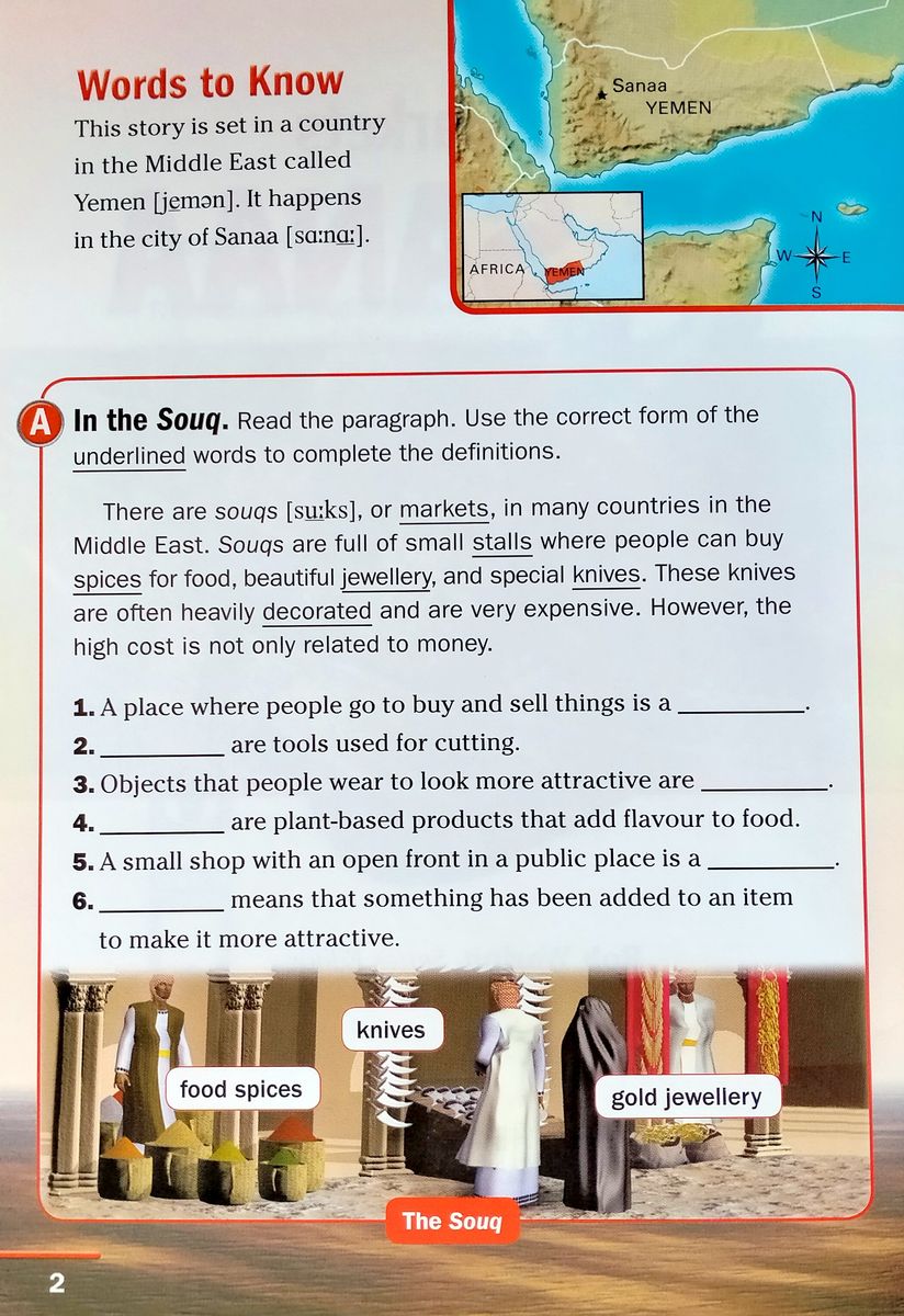 Footprint Reading Library 1000 Headwords The Knife Markets of Sanna with Multi-ROM (A2)