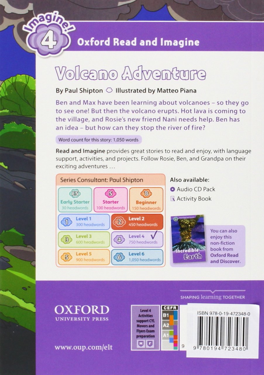 Oxford Read and Imagine 4 Volcano Adventure