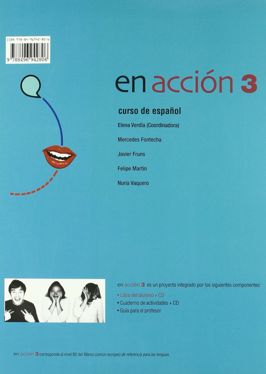 En Accion 3 B2 Libro del Alumno + Audio CD