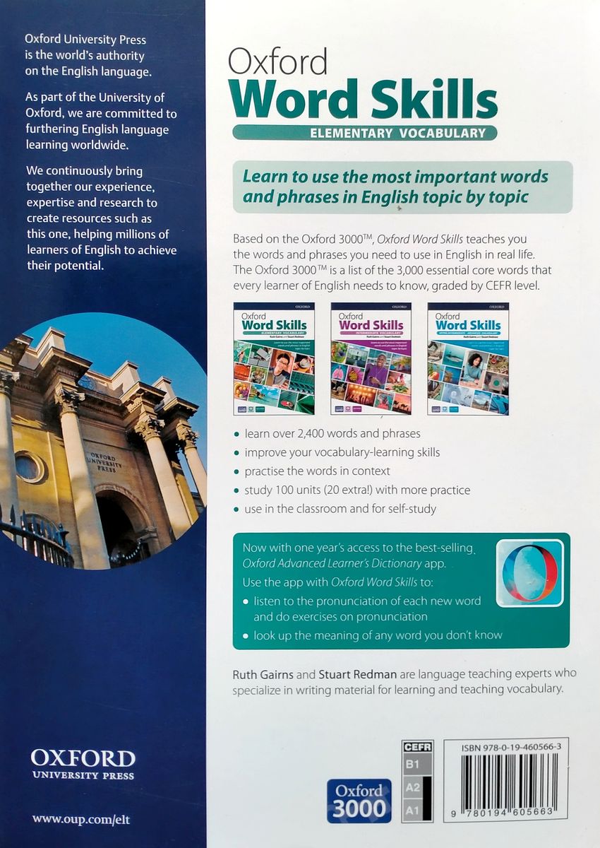 Oxford Word Skills Elementary Vocabulary Student's Book with Answer Key