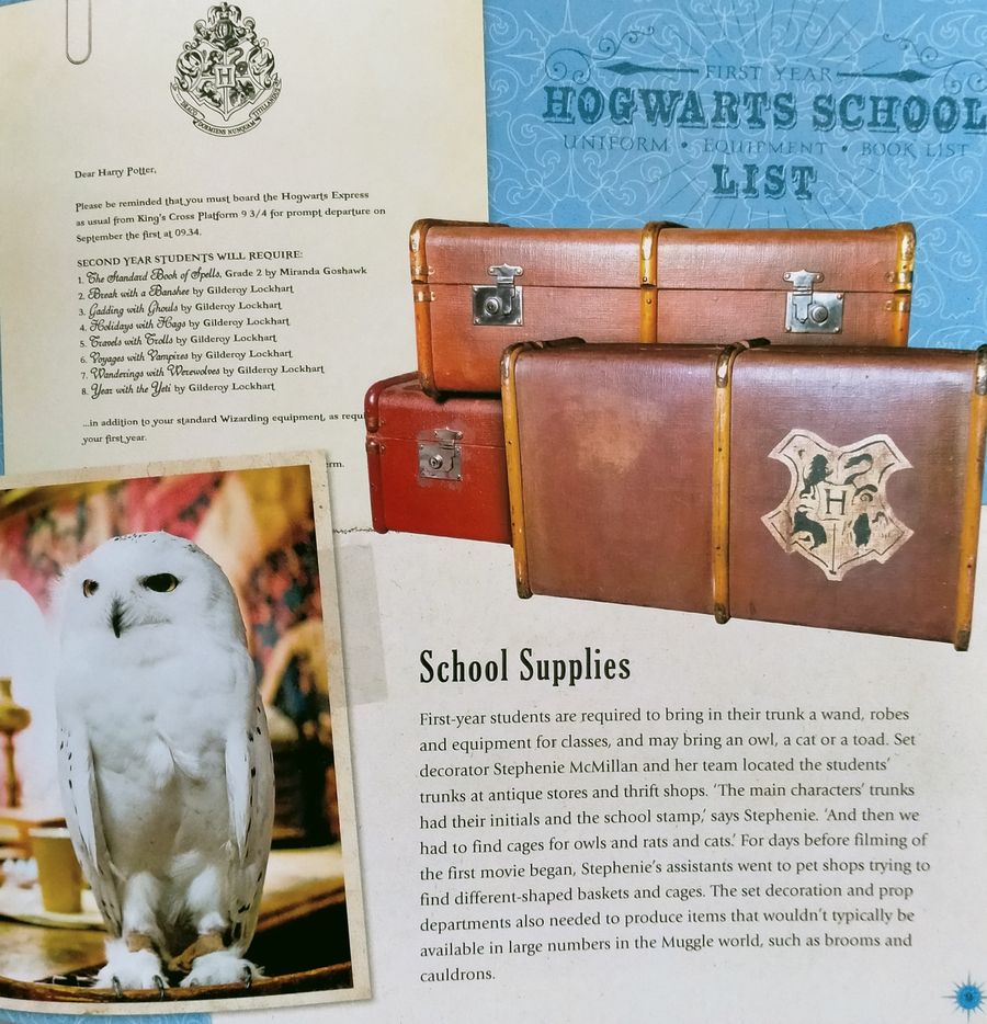 Harry Potter Hogwarts A Movie Scrapbook