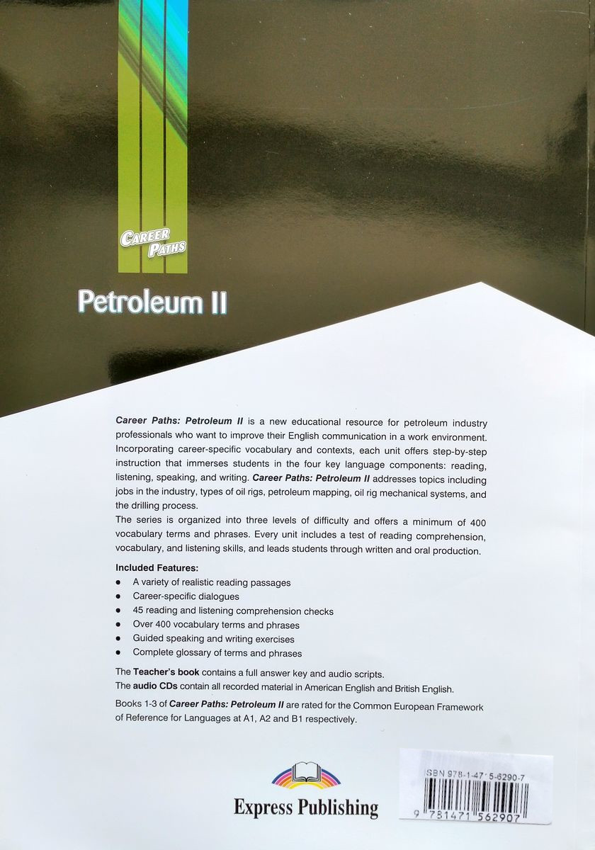 Career Paths Petroleum 2 Teacher's Guide, Student's Book with Digibook and Online Audio