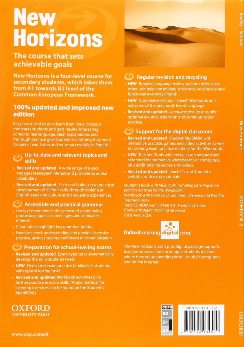 New Horizons 3 Workbook