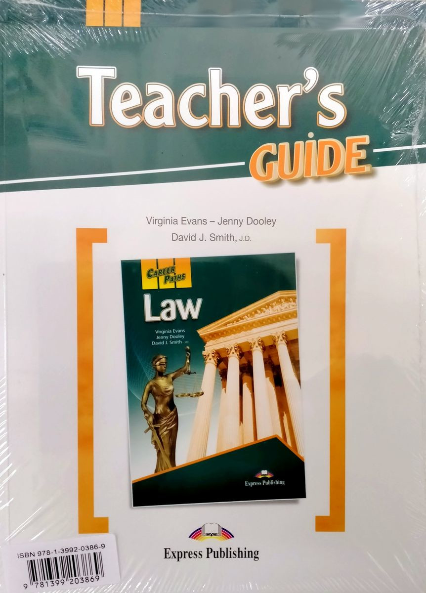 Career Paths Law Teacher's Guide, Student's Book with Digibook and Online Audio