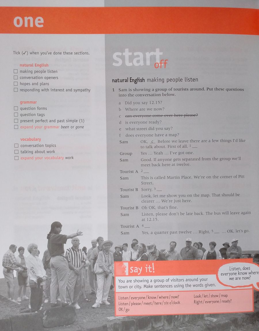 Natural English Intermediate Workbook with Key
