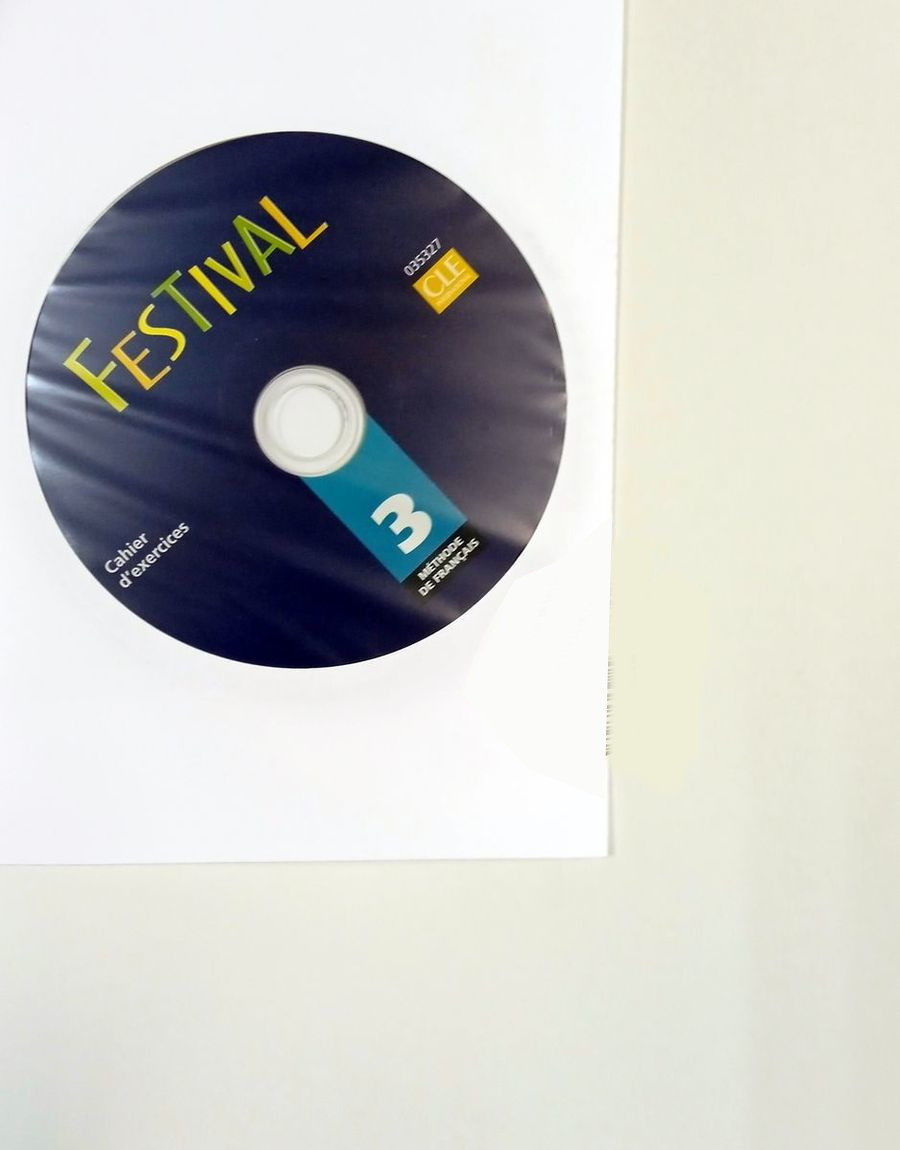 Festival 3 Cahier d'exercices + CD
