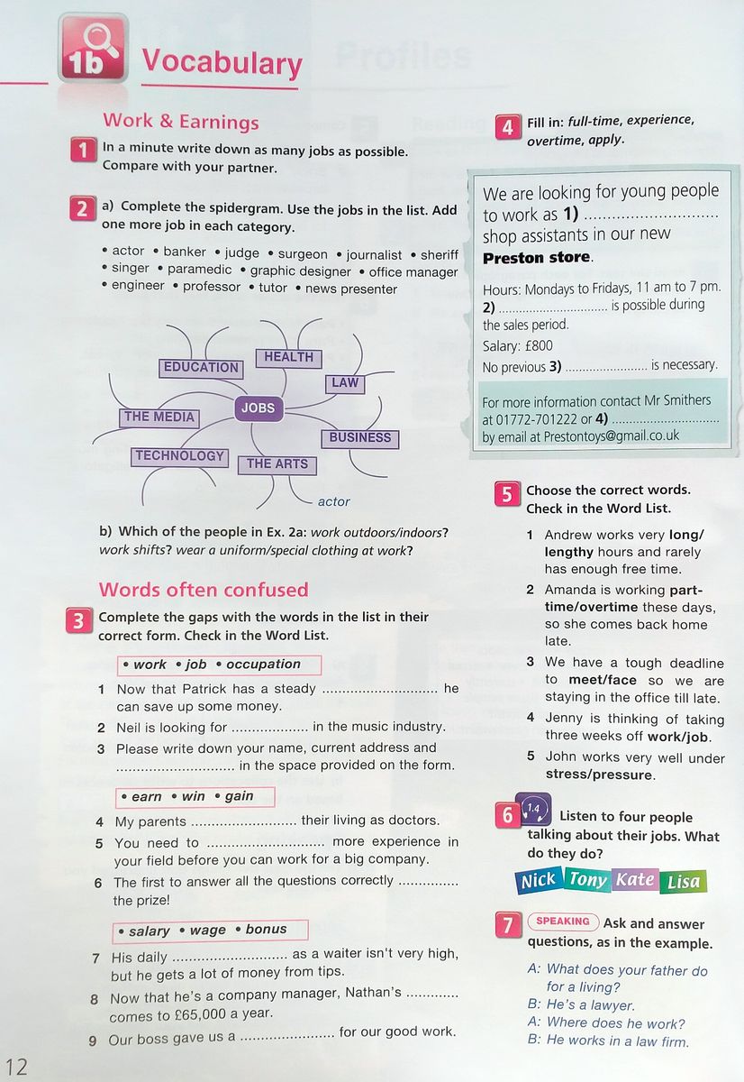 On Screen 3 Student's Book