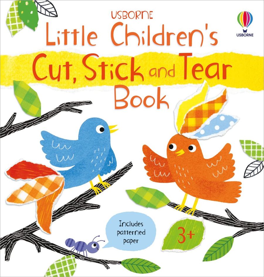 Usborne Little Children's Cut, Stick and Tear Book
