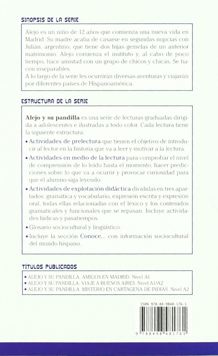 Alejo y su pandilla Libro 3 Misterio en Cartagena de Indias