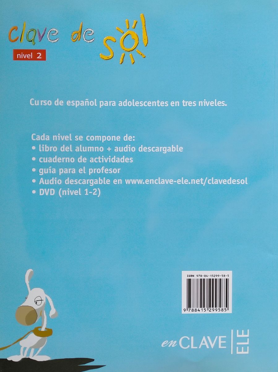 Clave de sol 2 Libro del alumno + Audio Descargable