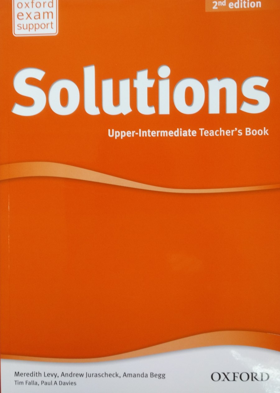 Solutions (2nd edition) Upper-Intermediate Teacher's Book