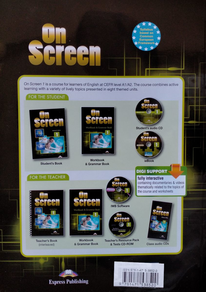 On Screen 1 Student's Book with ie-Book