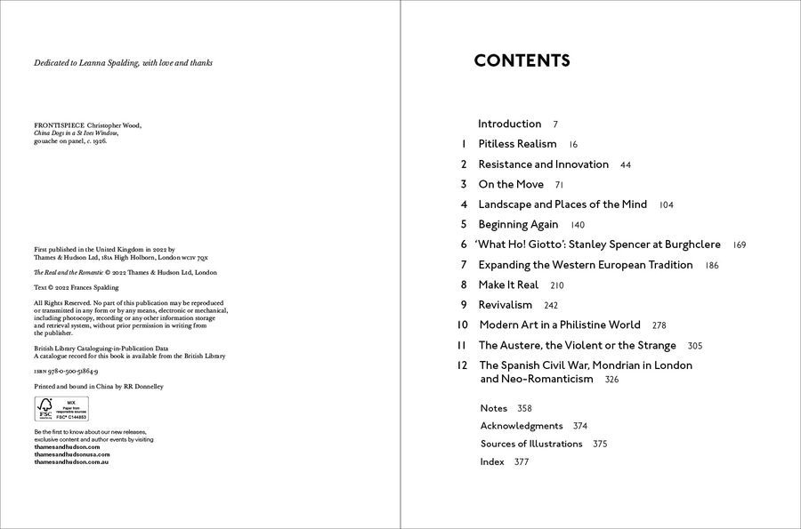 The Real and the Romantic English Art Between Two World Wars