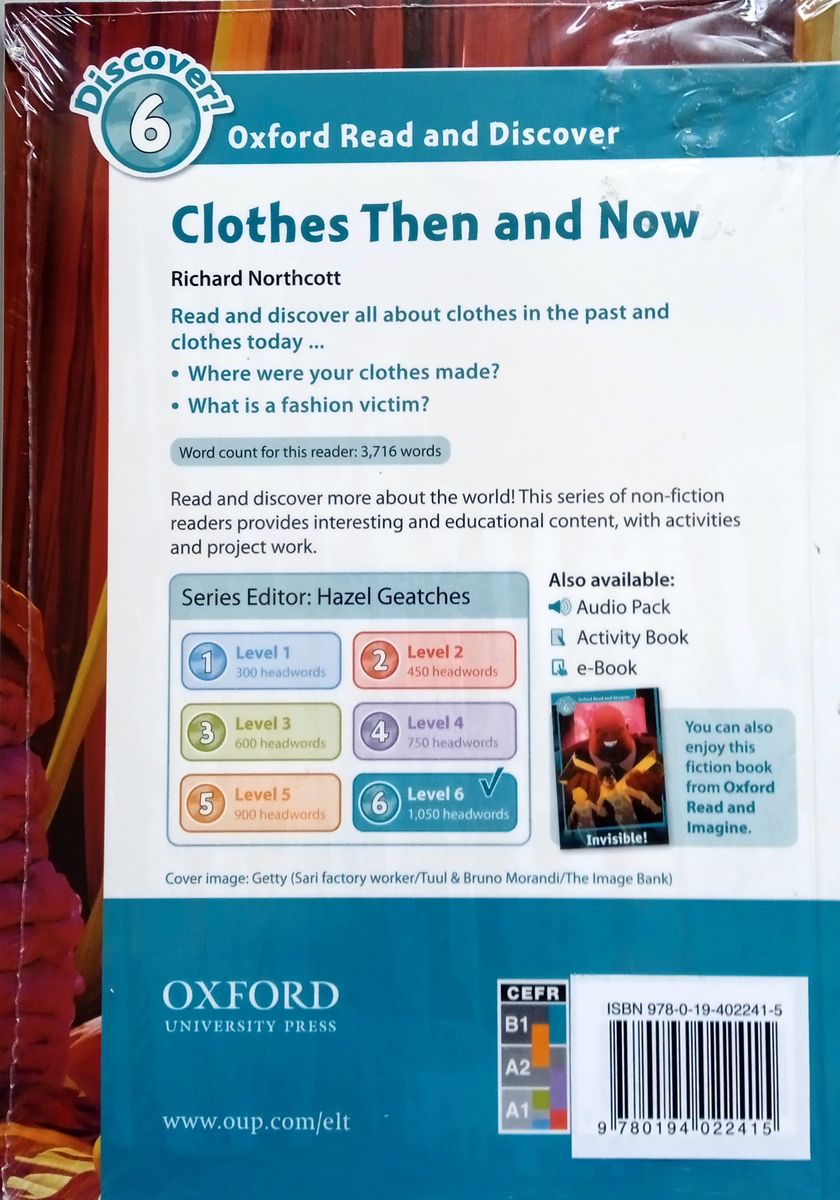 Oxford Read and Discover 6 Clothes Then and Now with Audio Download (access card inside)
