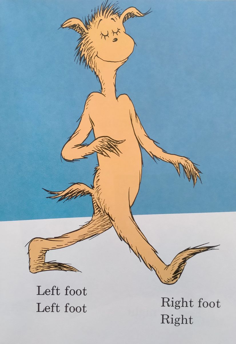 The Foot Book by Dr. Seuss