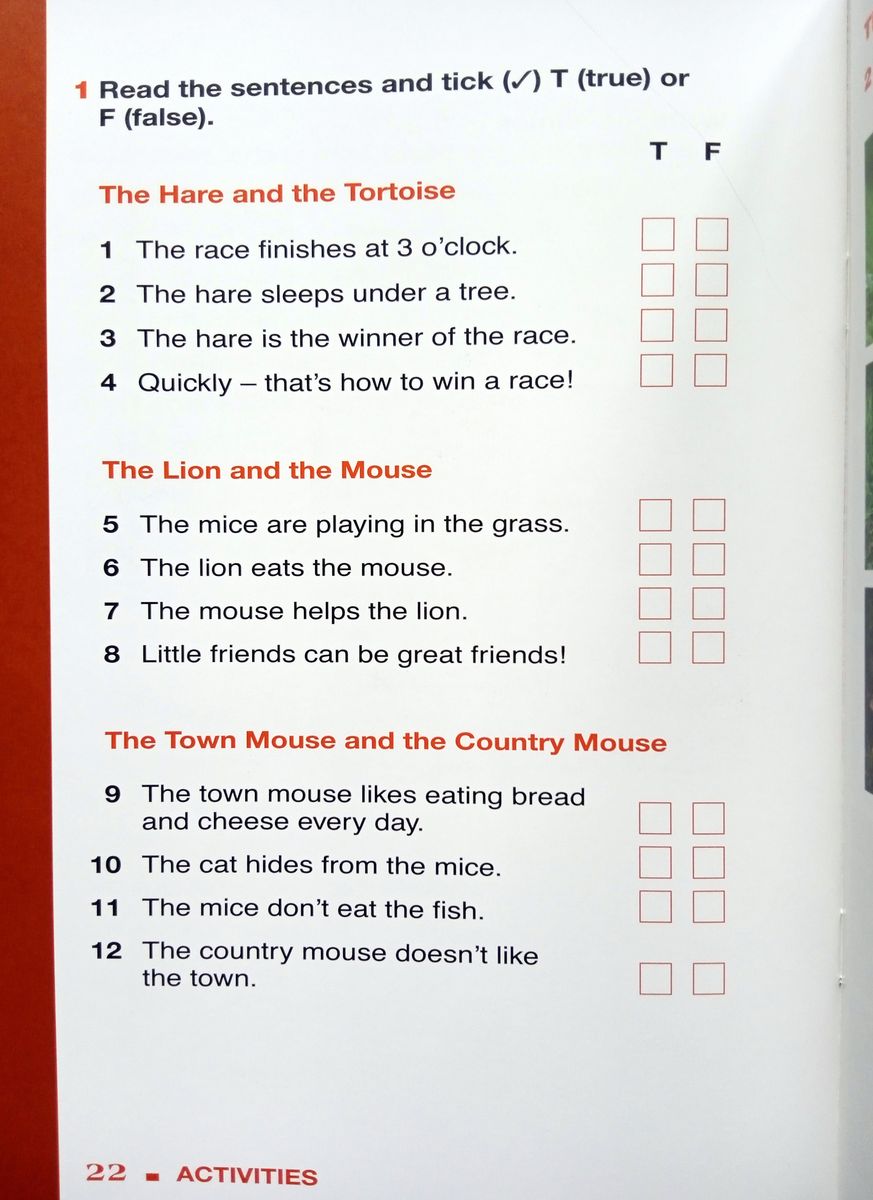 Earlyreads 4 Aesop's Fables