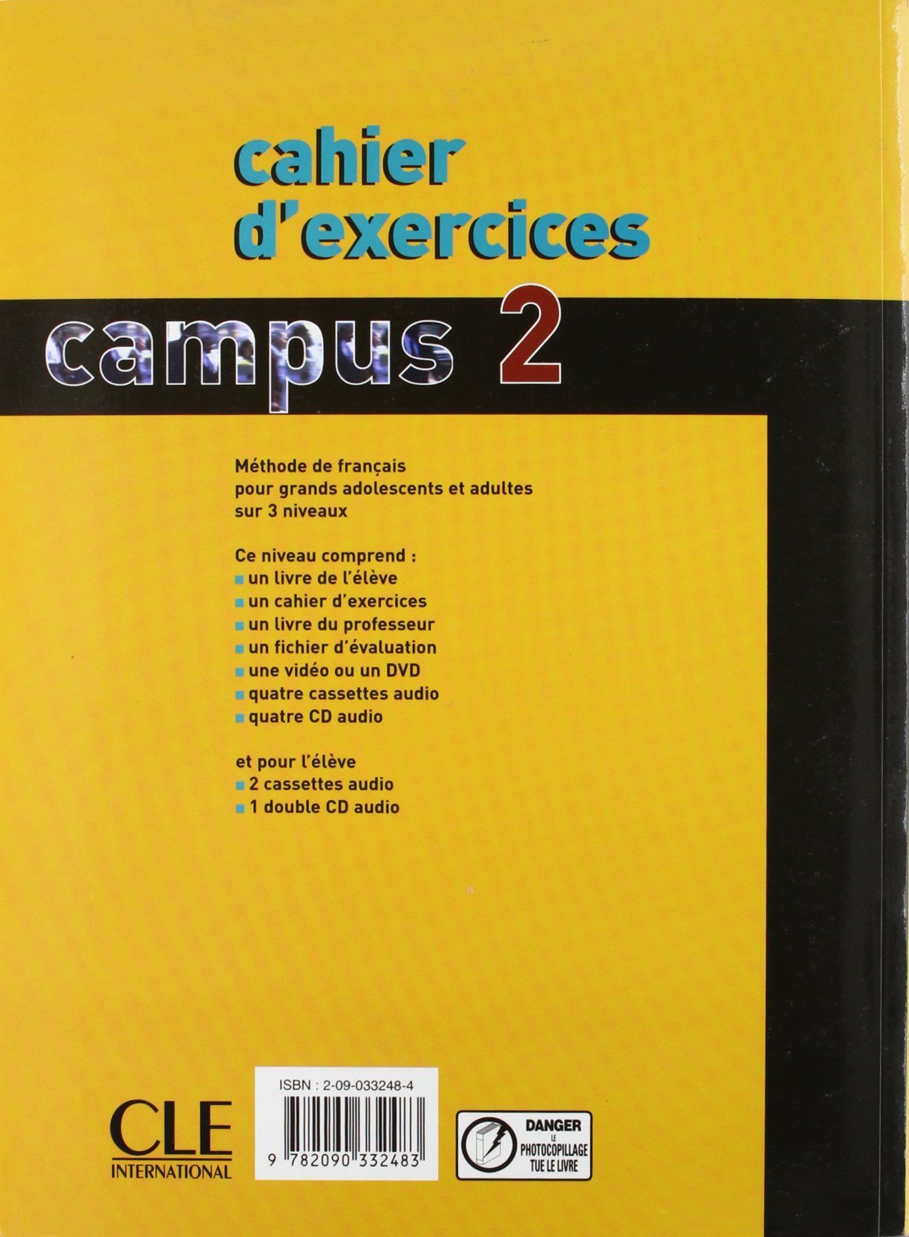 Campus 2 Cahier d'exercices