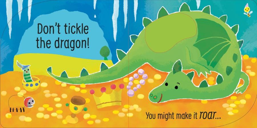 Usborne Touchy-feely Sounds Don't Tickle the Unicorn