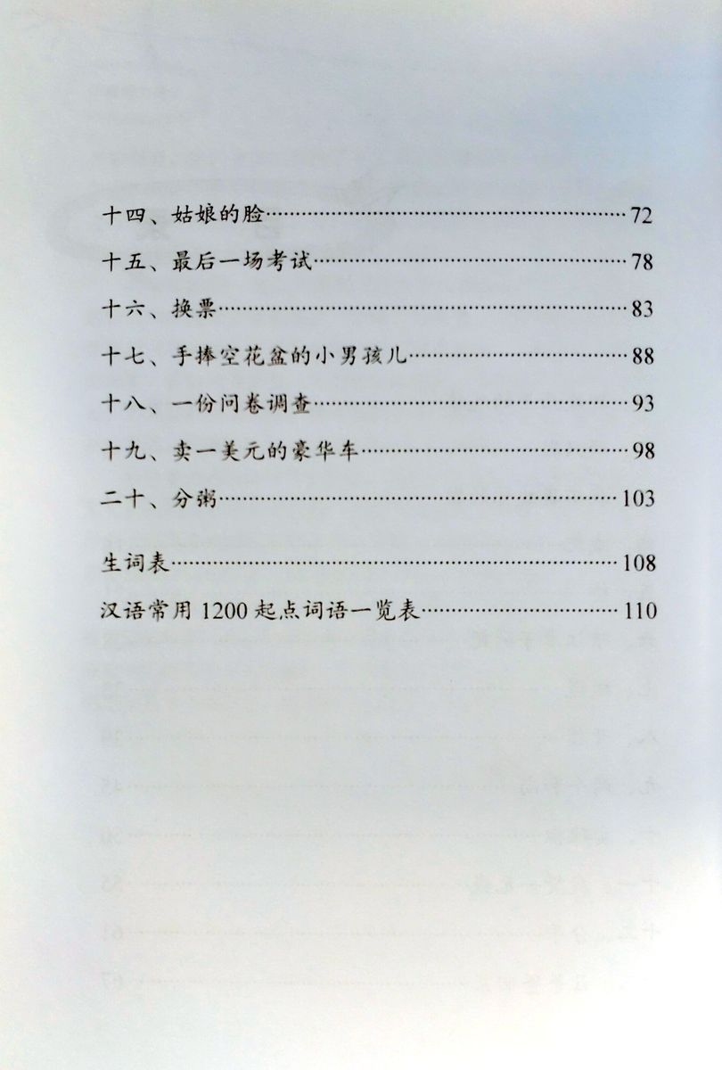 A Collection of Chinese Short Stories 1200 vocabulary words Balloons in the Barber Shop