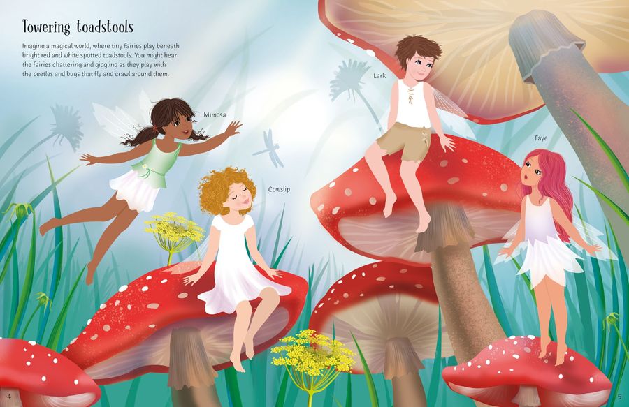 Usborne Sticker Dolly Dressing Magical Kingdom