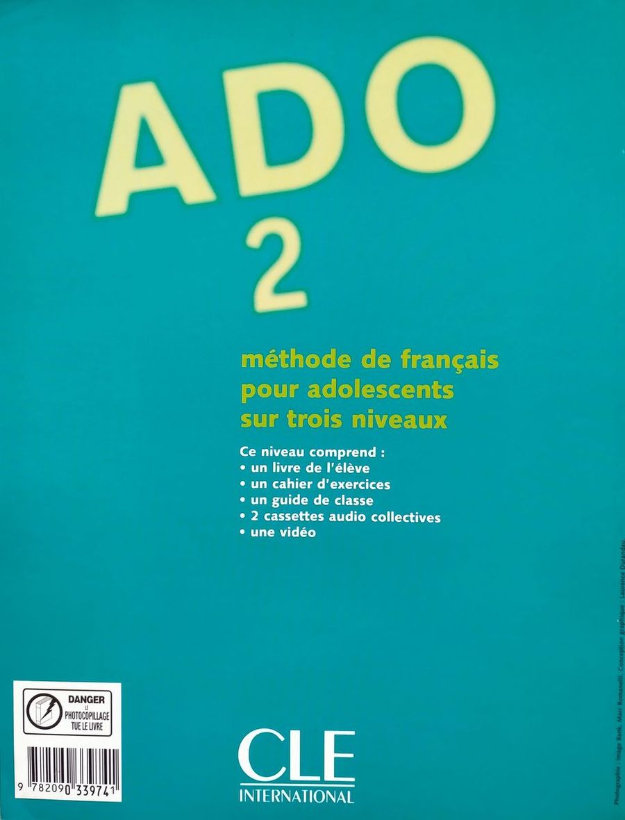 Ado 2 Livre de l'eleve