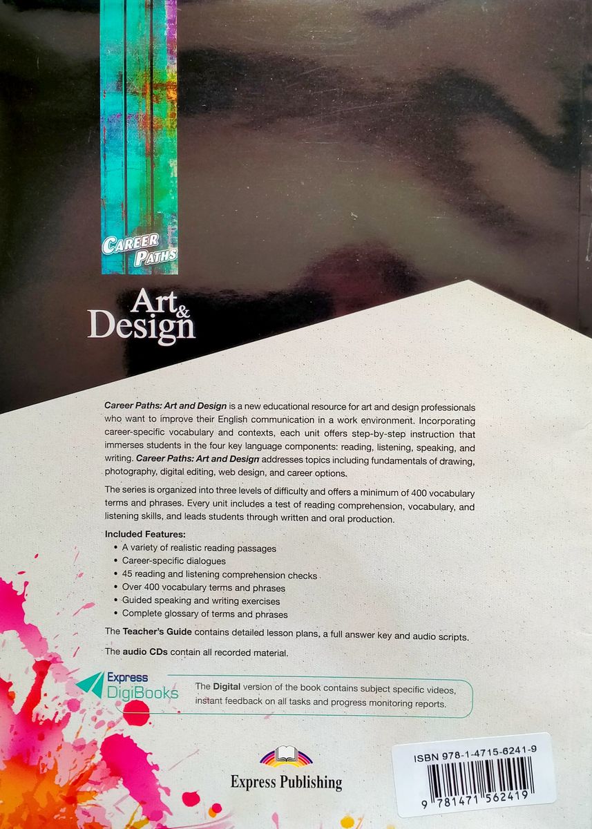 Career Paths Art and Design Teacher's Guide, Student's Book with Digibook and Online Audio