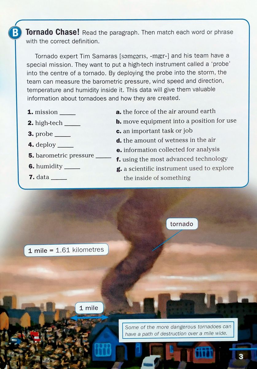 Footprint Reading Library 1900 Headwords Tornado Chase with Multi-ROM (B2)