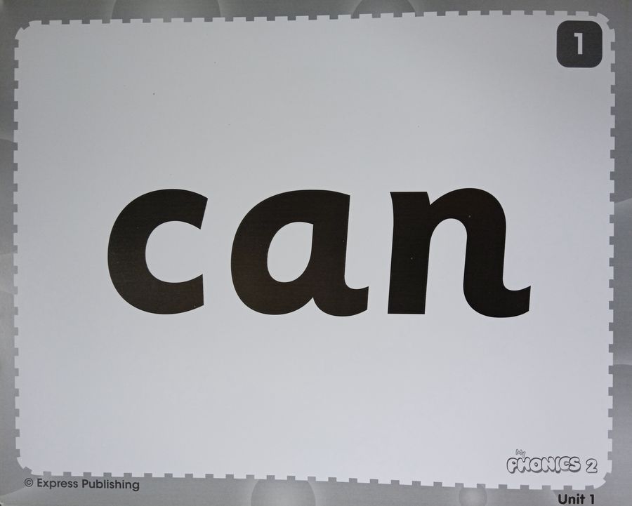 My Phonics 2 Cards