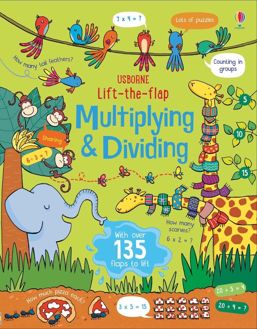 Usborne Lift the Flap Multiplying and Dividing