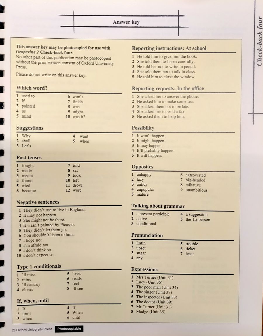 Grapevine 2 Teacher's Book