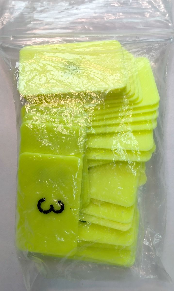 Набор букв к 3D ГрамИКу в пакетике