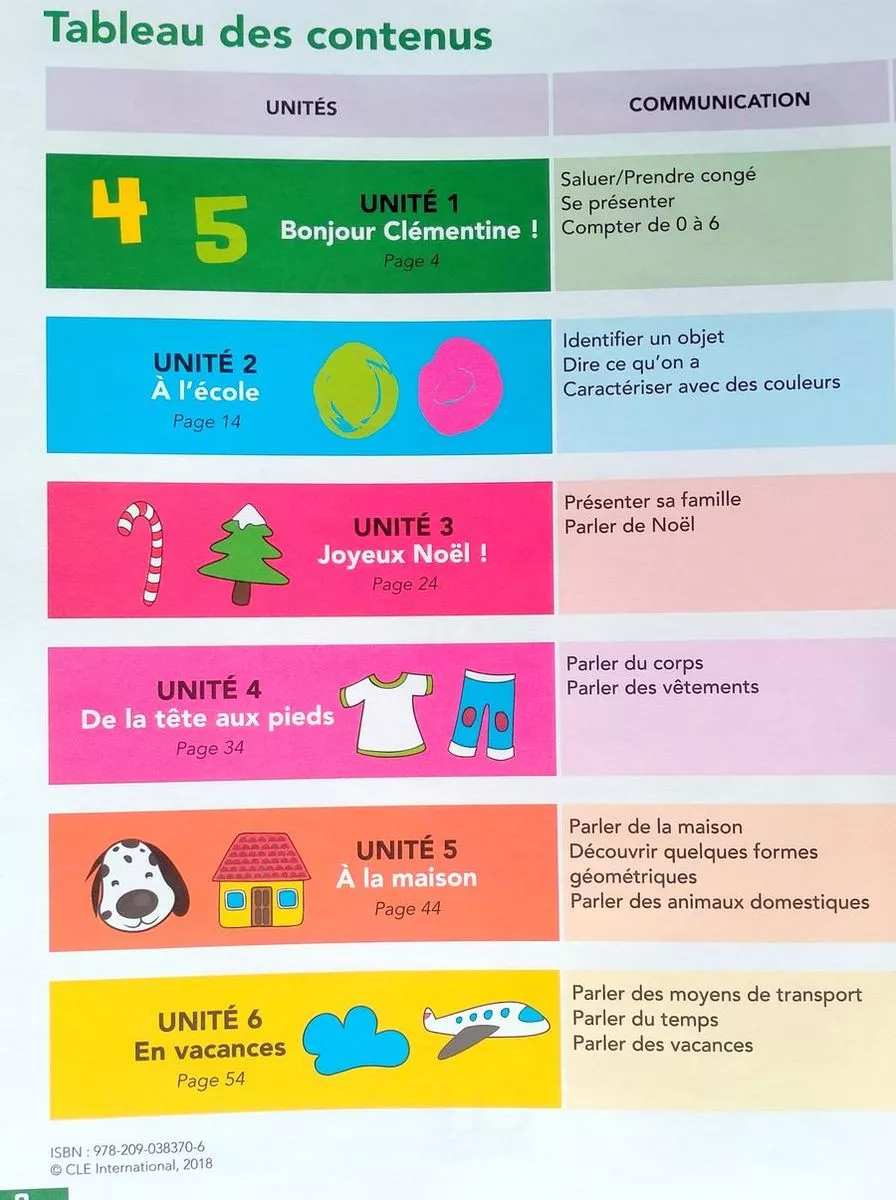 Clementine 1 Livre de l'eleve + DVD