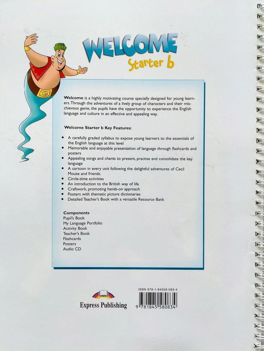 Welcome  Starter b Teacher's Book with Posters
